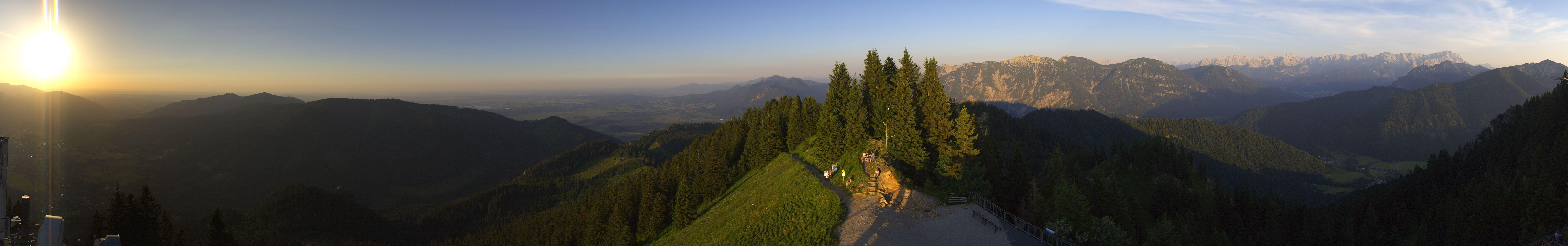 Archiv Foto Webcam Oberammergau - Laber Gipfel