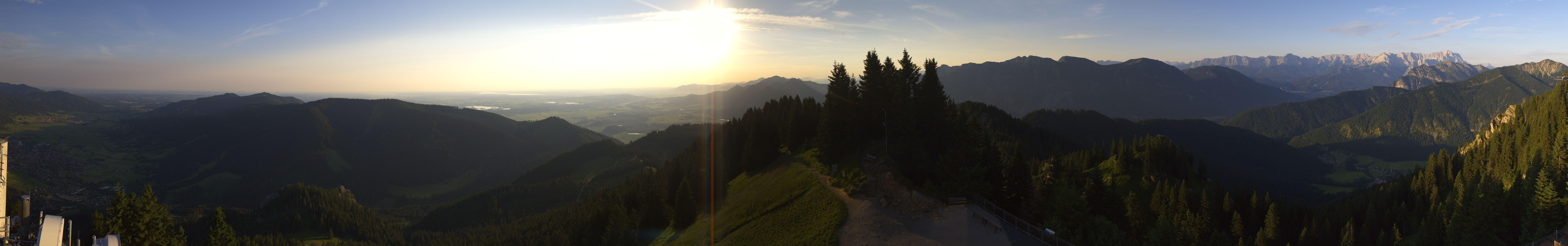 Archiv Foto Webcam Oberammergau - Laber Gipfel