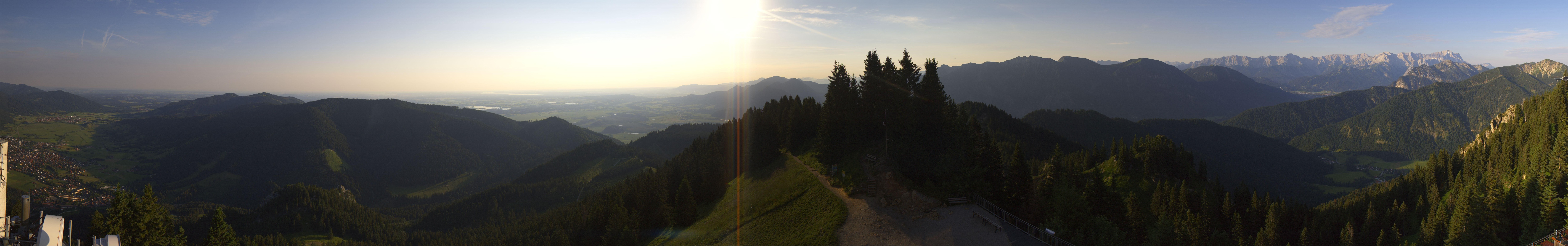 Archiv Foto Webcam Oberammergau - Laber Gipfel