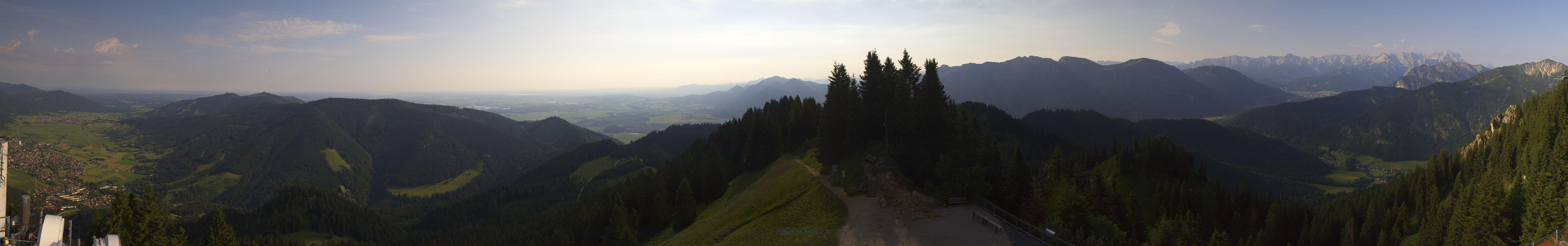 Archiv Foto Webcam Oberammergau - Laber Gipfel