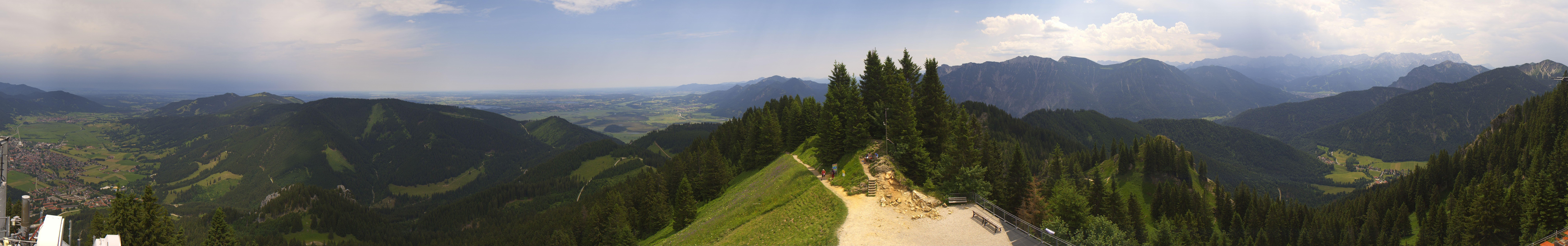 Archiv Foto Webcam Oberammergau - Laber Gipfel