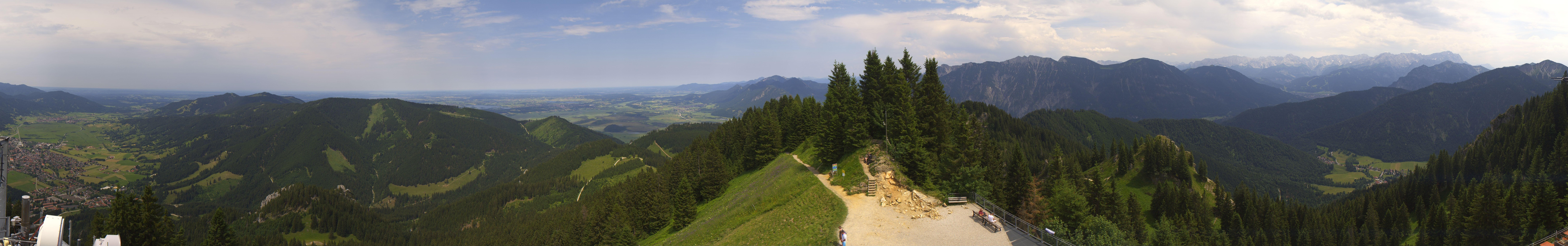 Archiv Foto Webcam Oberammergau - Laber Gipfel