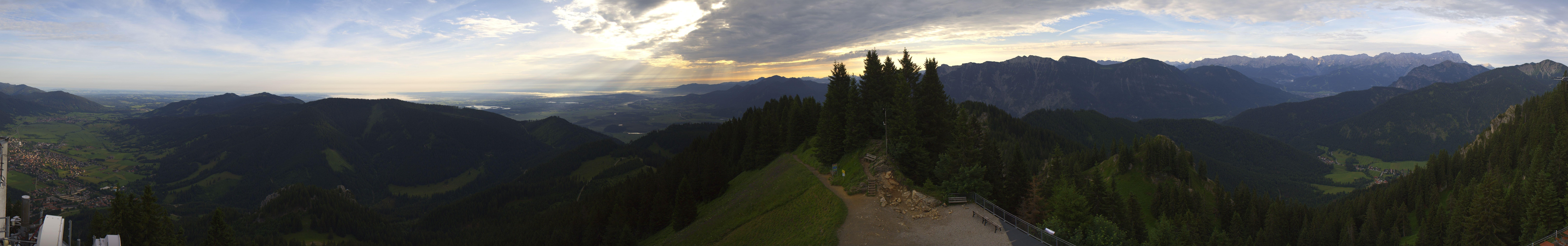 Archiv Foto Webcam Oberammergau - Laber Gipfel