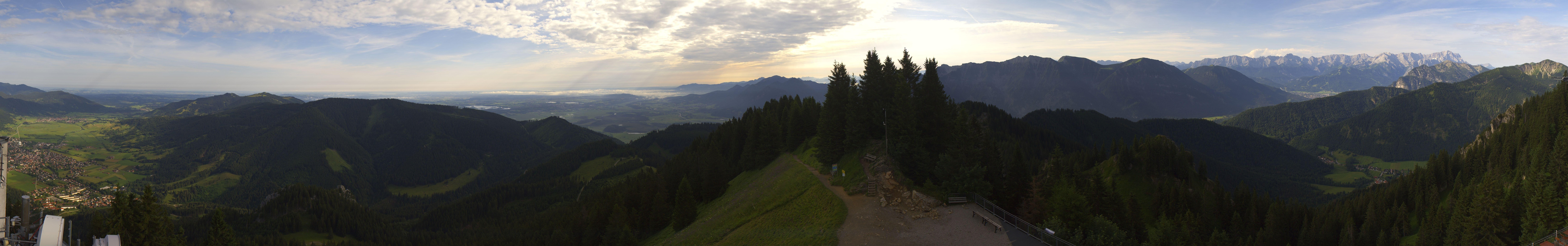 Archiv Foto Webcam Oberammergau - Laber Gipfel