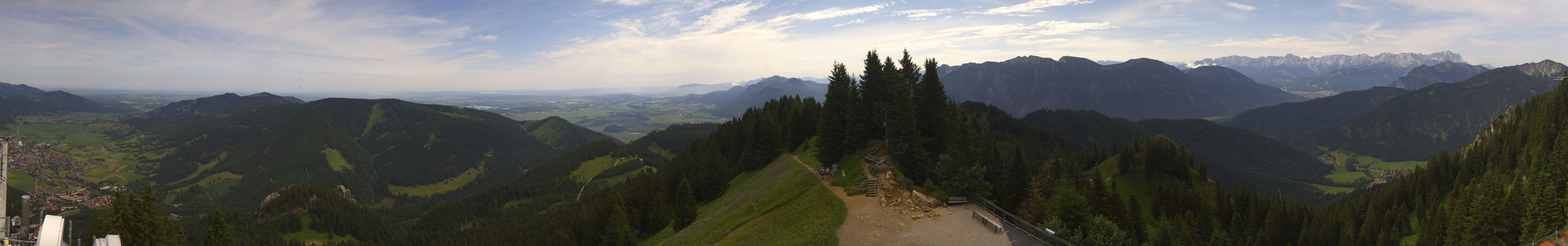 Archiv Foto Webcam Oberammergau - Laber Gipfel