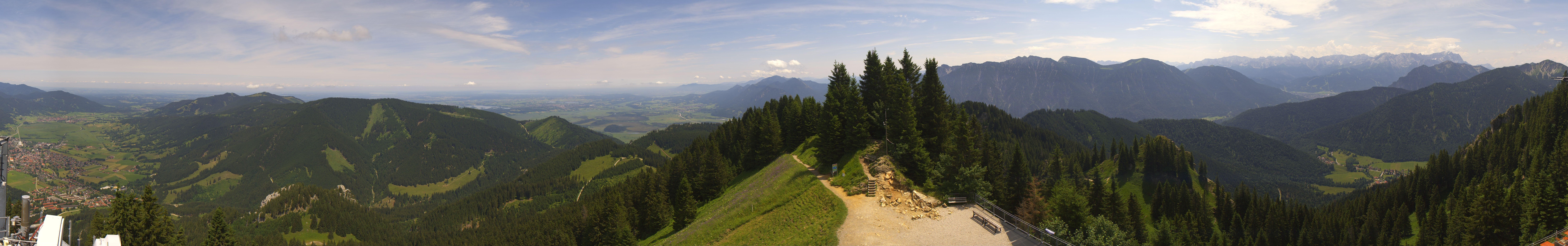 Archiv Foto Webcam Oberammergau - Laber Gipfel