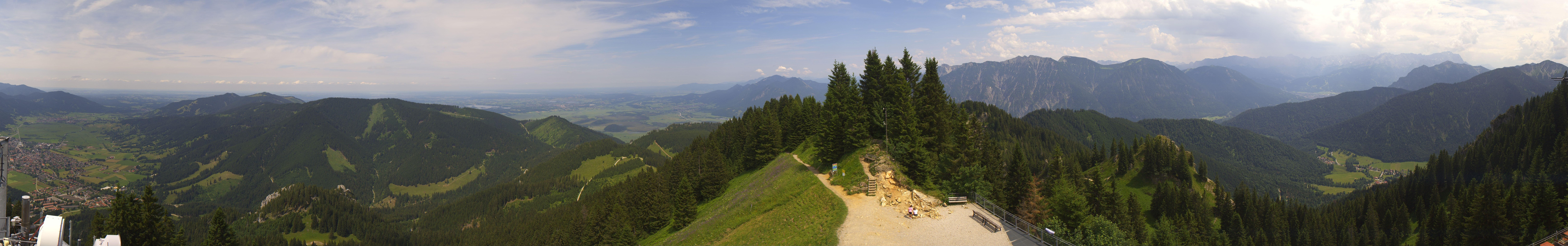 Archiv Foto Webcam Oberammergau - Laber Gipfel