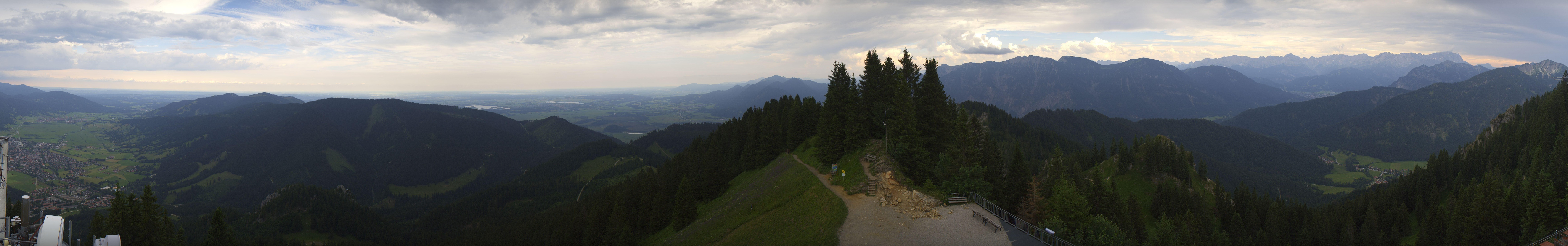 Archiv Foto Webcam Oberammergau - Laber Gipfel