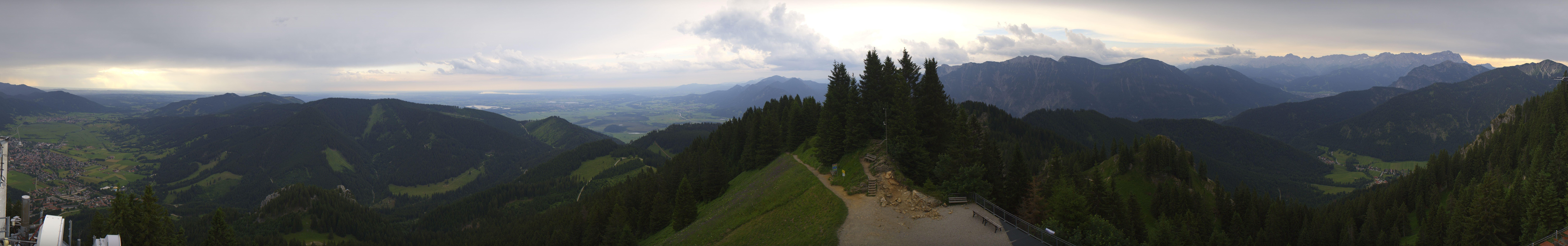 Archiv Foto Webcam Oberammergau - Laber Gipfel