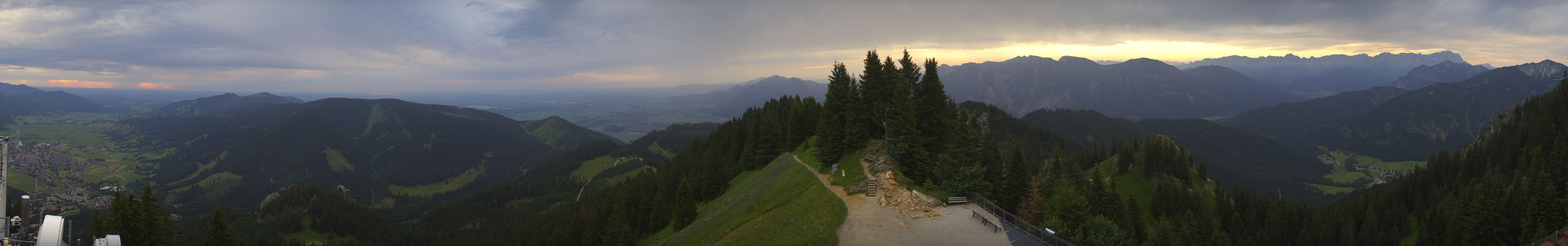 Archiv Foto Webcam Oberammergau - Laber Gipfel