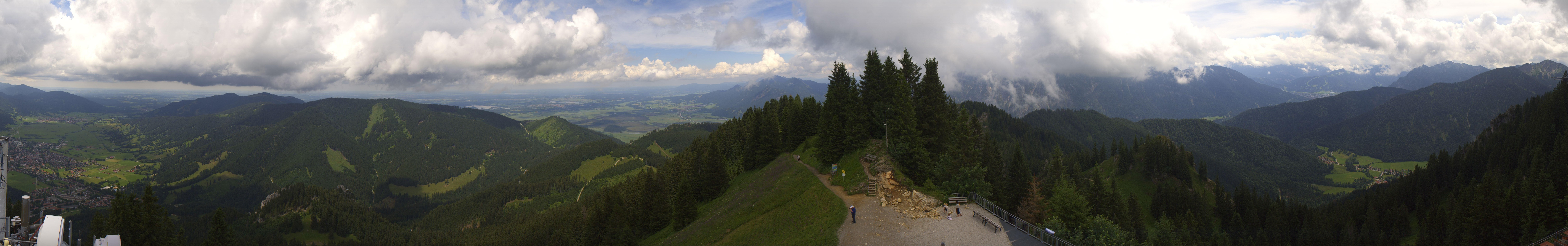 Archiv Foto Webcam Oberammergau - Laber Gipfel
