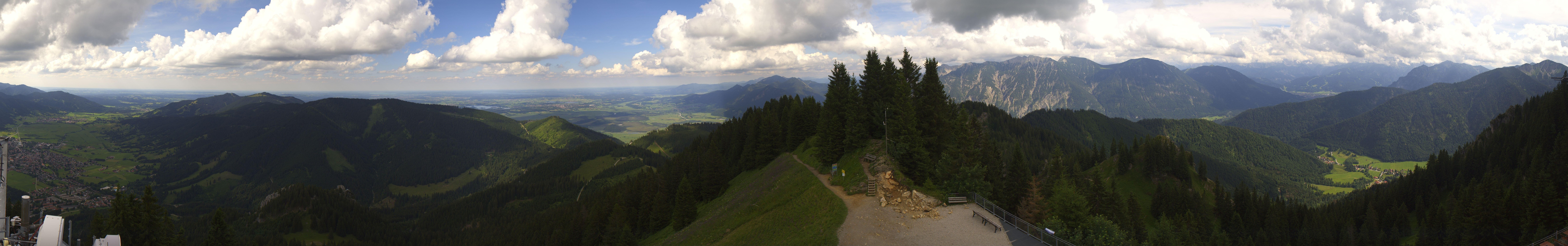 Archiv Foto Webcam Oberammergau - Laber Gipfel
