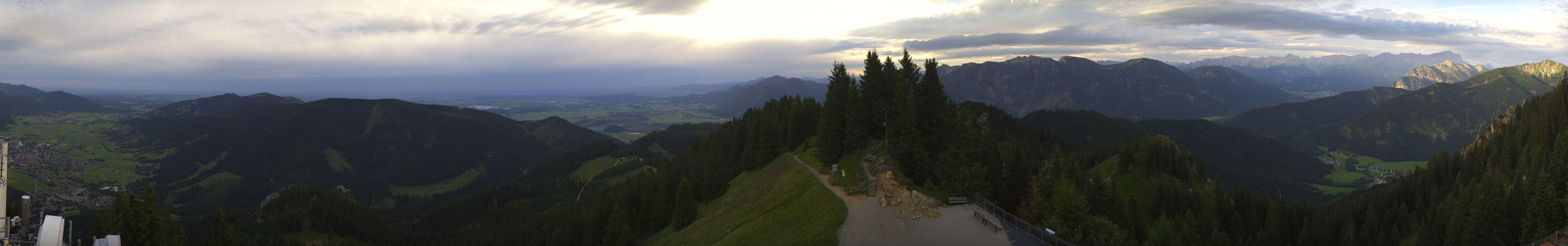 Archiv Foto Webcam Oberammergau - Laber Gipfel