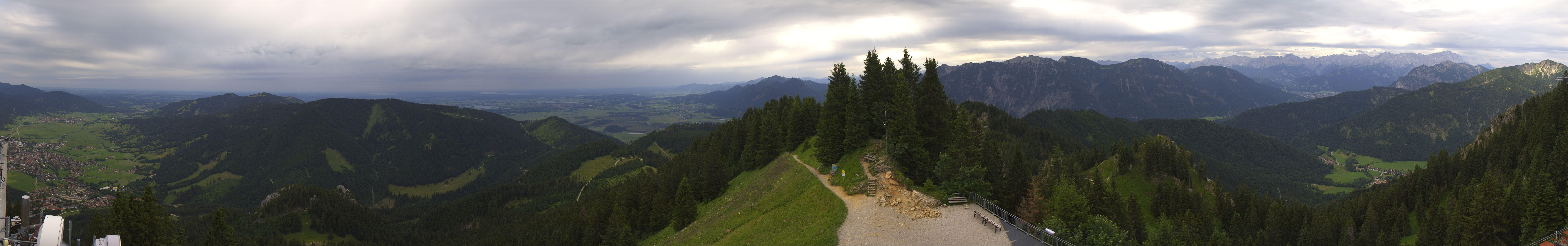Archiv Foto Webcam Oberammergau - Laber Gipfel