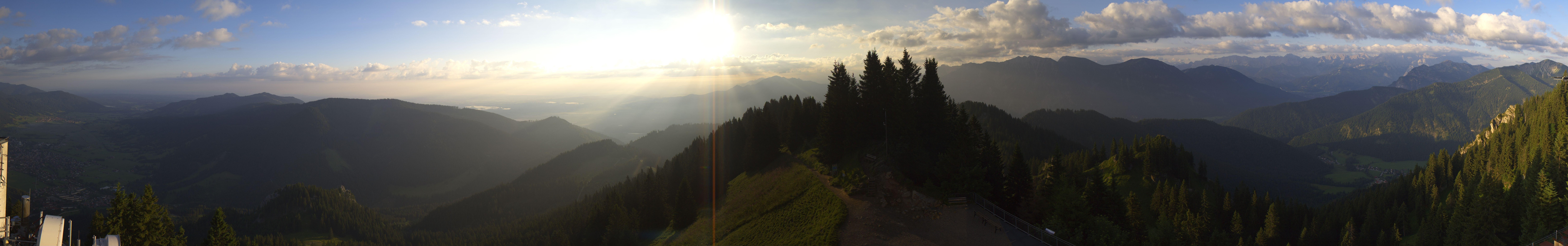 Archiv Foto Webcam Oberammergau - Laber Gipfel