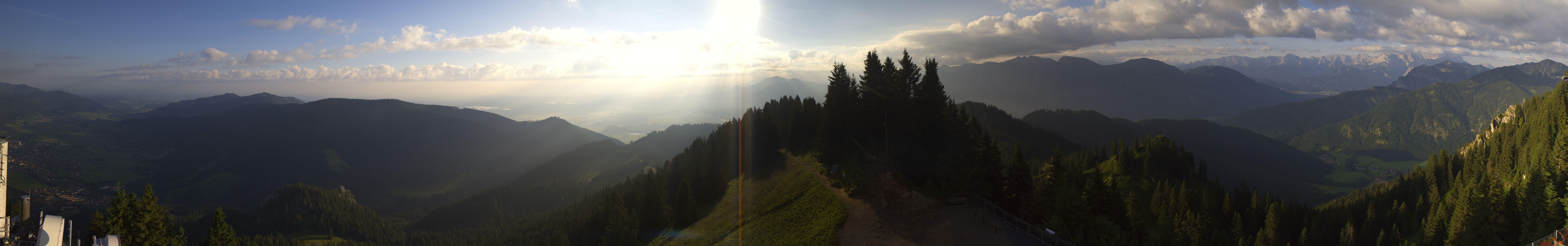 Archiv Foto Webcam Oberammergau - Laber Gipfel