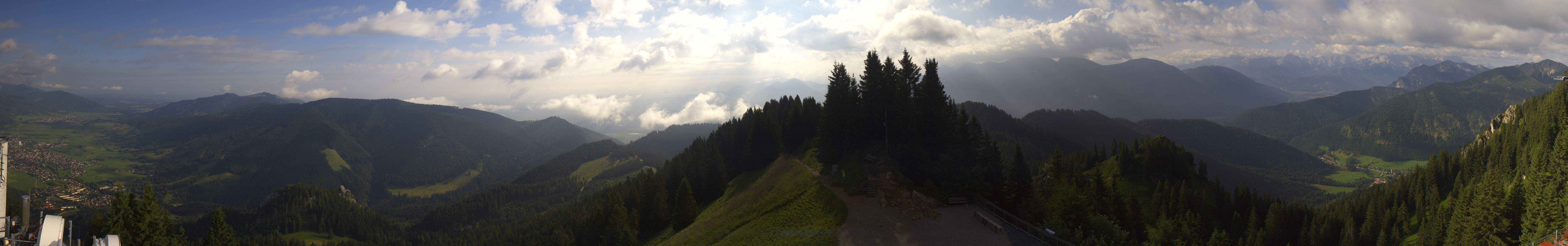 Archiv Foto Webcam Oberammergau - Laber Gipfel