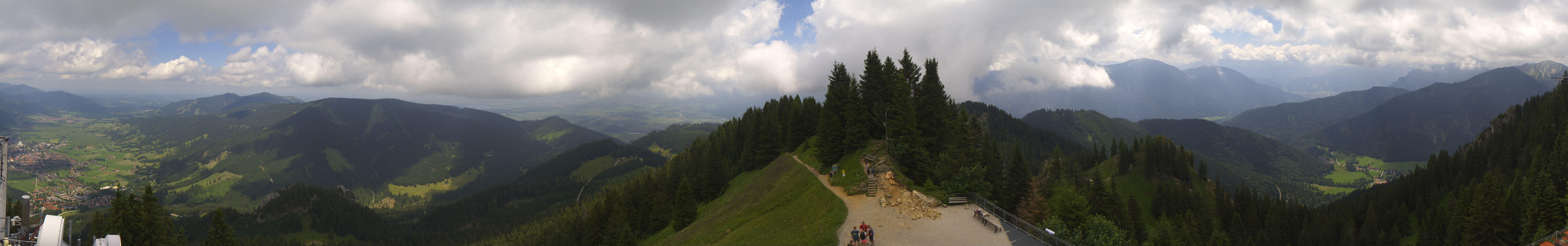 Archiv Foto Webcam Oberammergau - Laber Gipfel