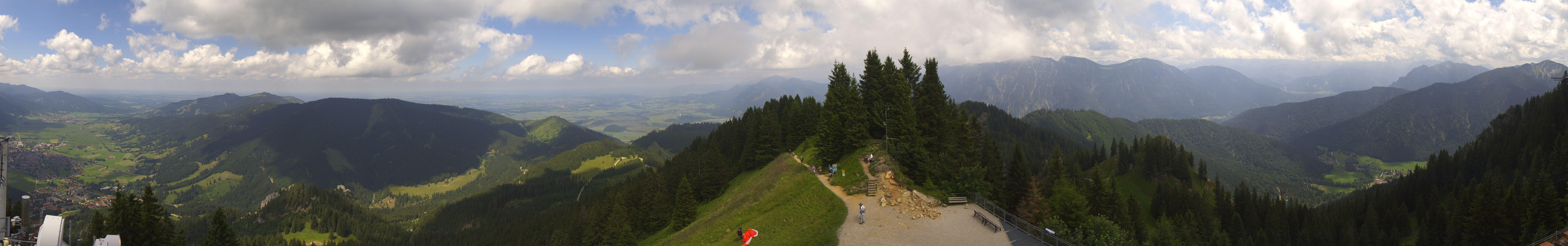 Archiv Foto Webcam Oberammergau - Laber Gipfel