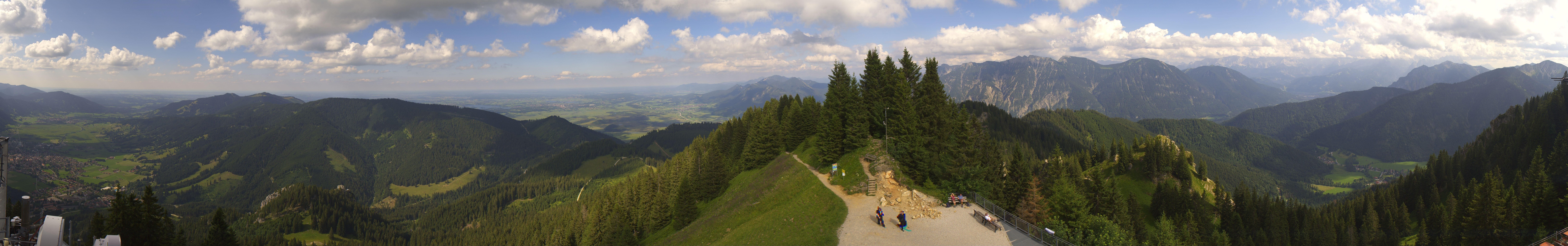Archiv Foto Webcam Oberammergau - Laber Gipfel