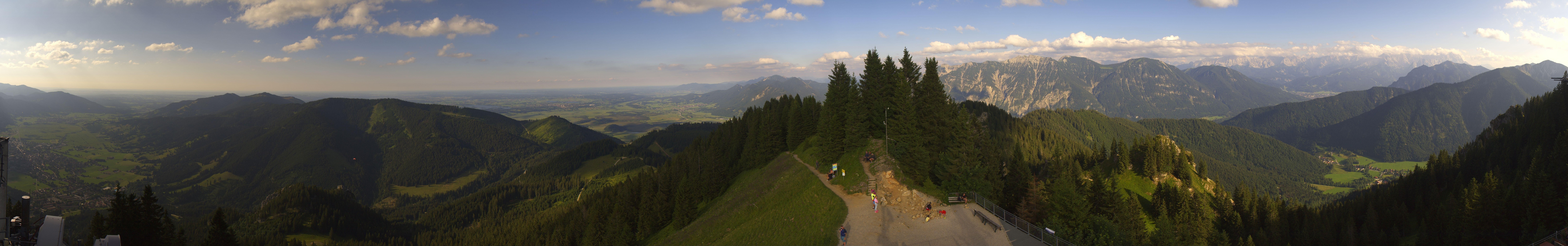 Archiv Foto Webcam Oberammergau - Laber Gipfel