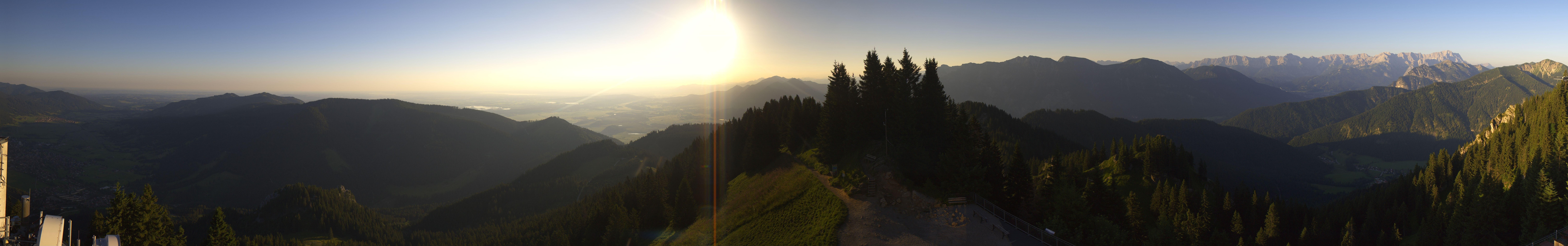 Archiv Foto Webcam Oberammergau - Laber Gipfel