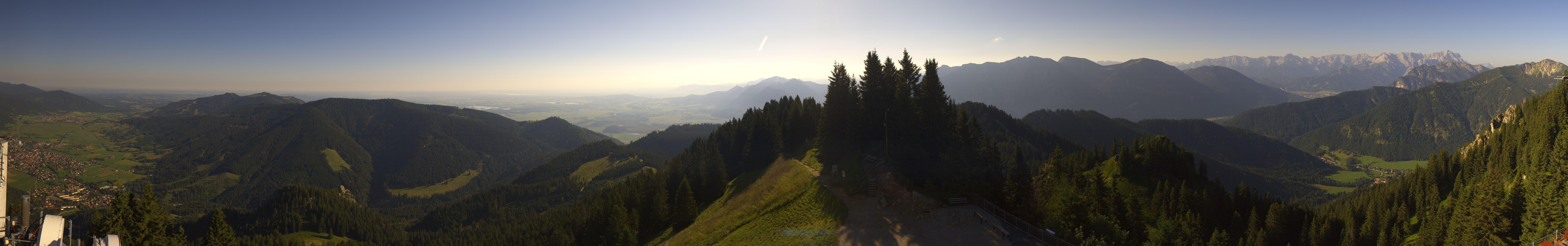 Archiv Foto Webcam Oberammergau - Laber Gipfel