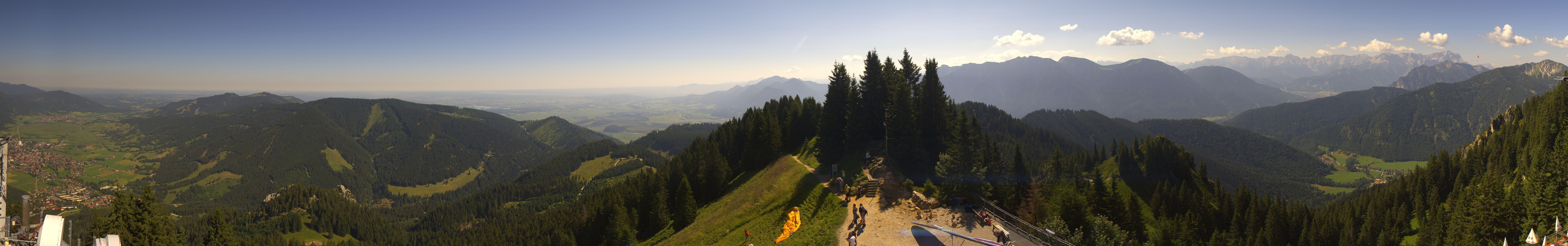 Archiv Foto Webcam Oberammergau - Laber Gipfel