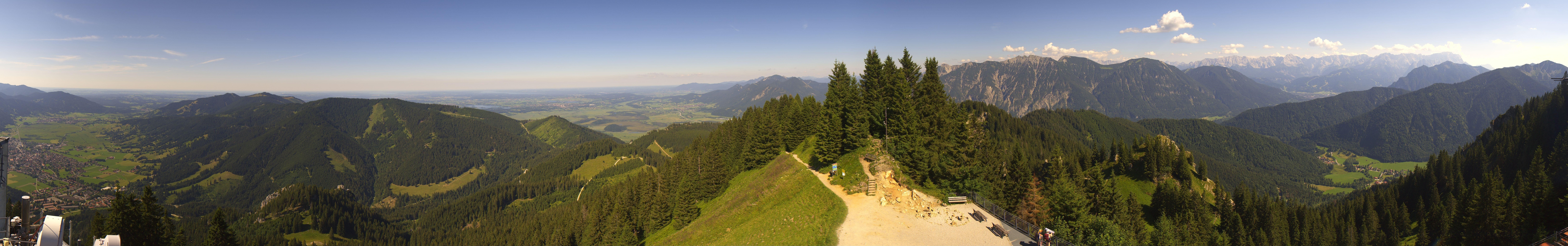 Archiv Foto Webcam Oberammergau - Laber Gipfel