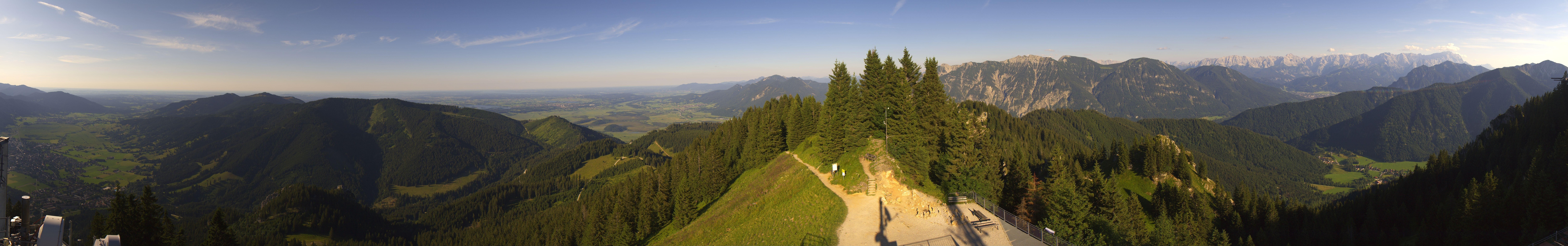 Archiv Foto Webcam Oberammergau - Laber Gipfel