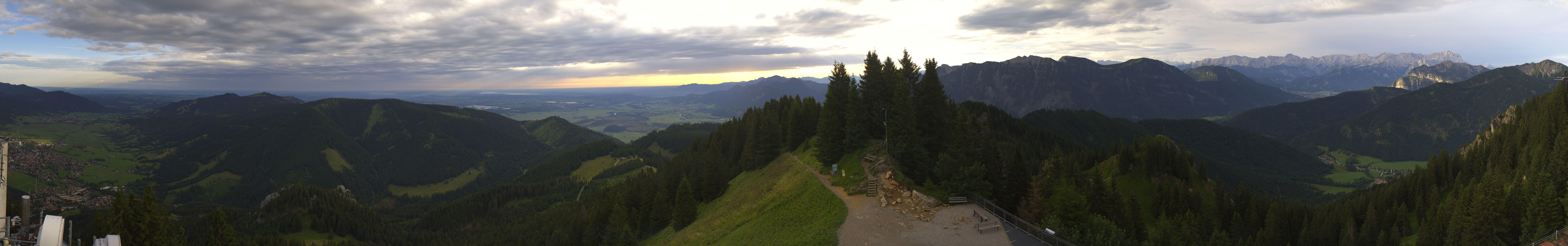 Archived image Webcam Oberammergau - Summit Mt. Laber