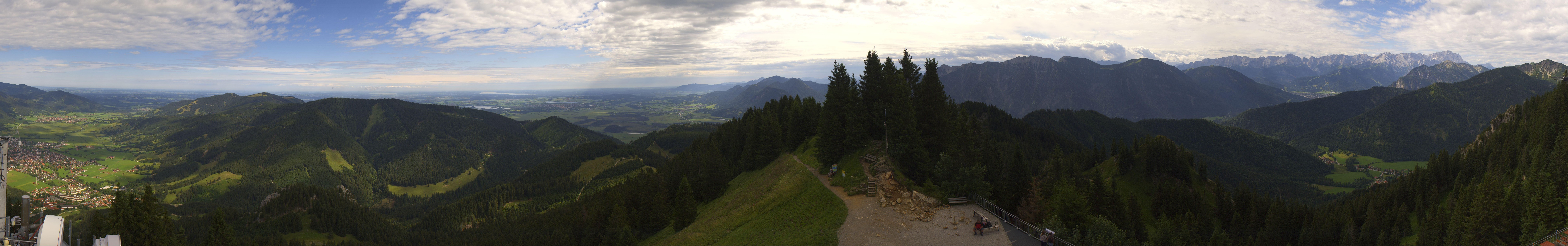 Archived image Webcam Oberammergau - Summit Mt. Laber