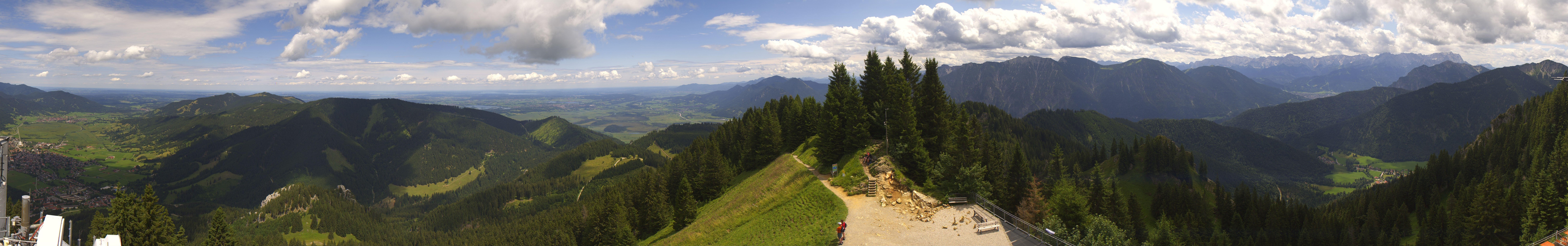 Archived image Webcam Oberammergau - Summit Mt. Laber