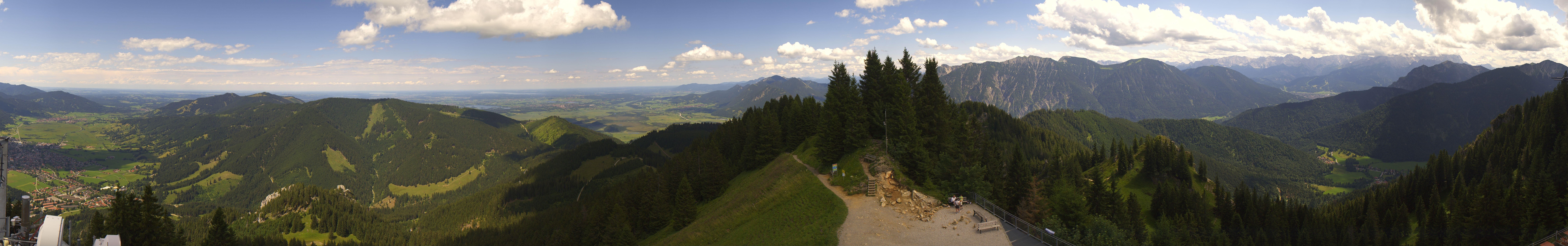 Archived image Webcam Oberammergau - Summit Mt. Laber