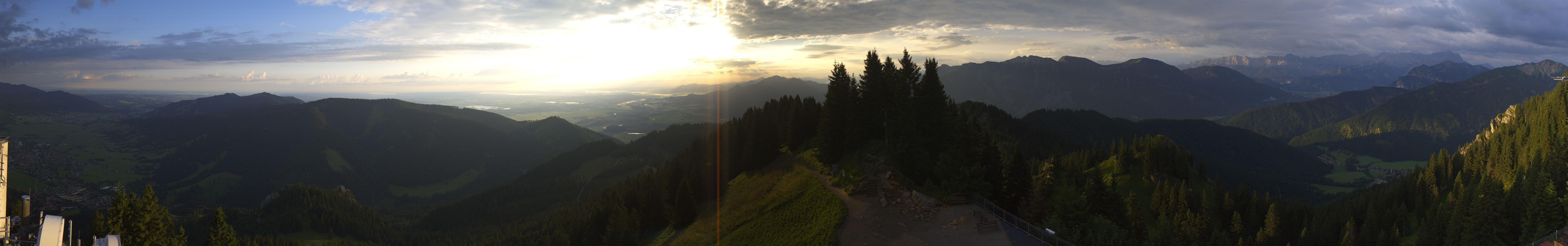 Archiv Foto Webcam Oberammergau - Laber Gipfel