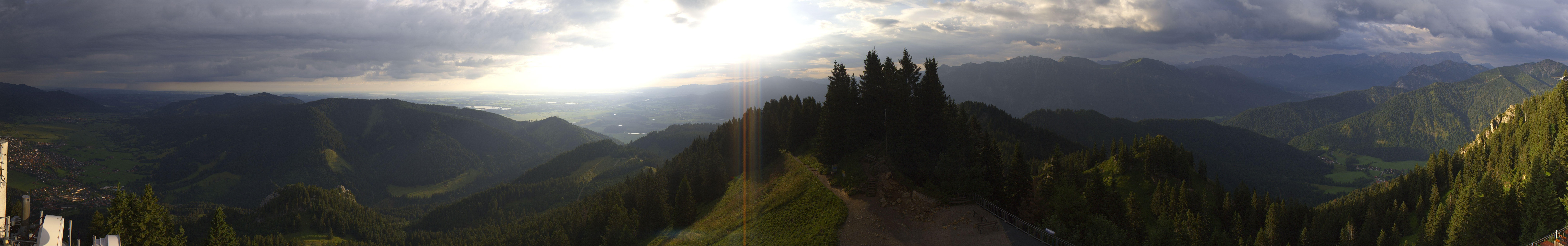 Archiv Foto Webcam Oberammergau - Laber Gipfel