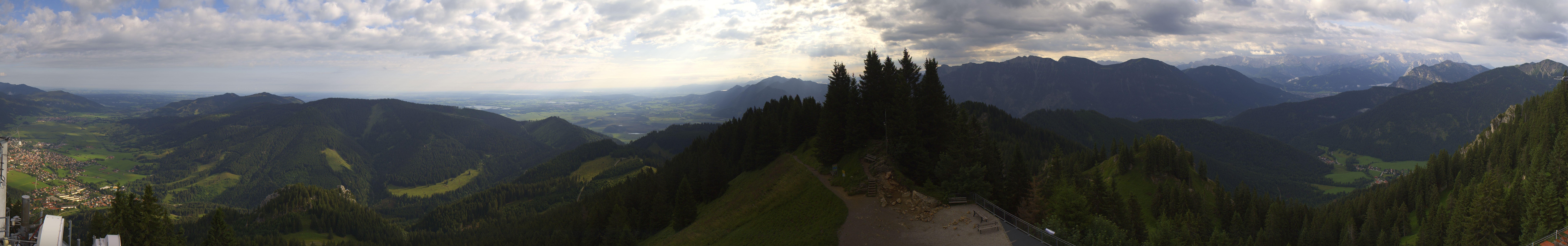 Archiv Foto Webcam Oberammergau - Laber Gipfel