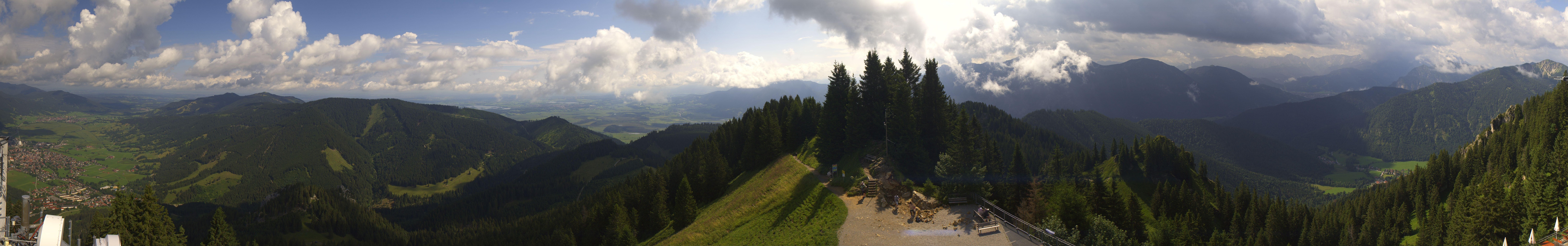 Archiv Foto Webcam Oberammergau - Laber Gipfel
