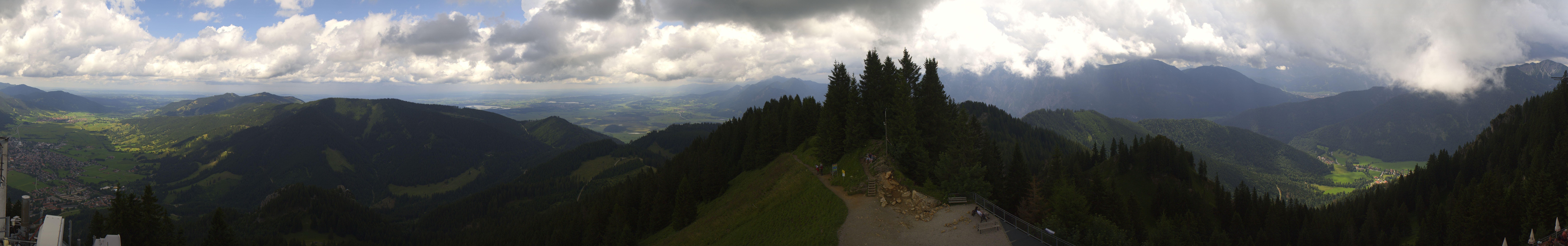 Archiv Foto Webcam Oberammergau - Laber Gipfel