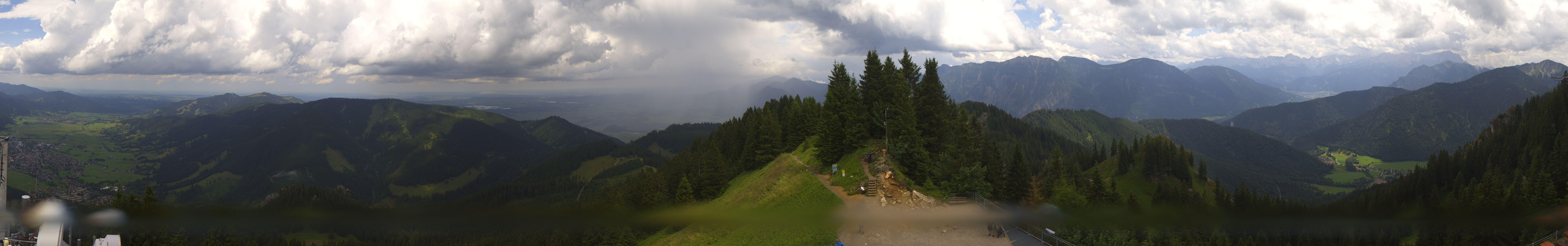 Archiv Foto Webcam Oberammergau - Laber Gipfel