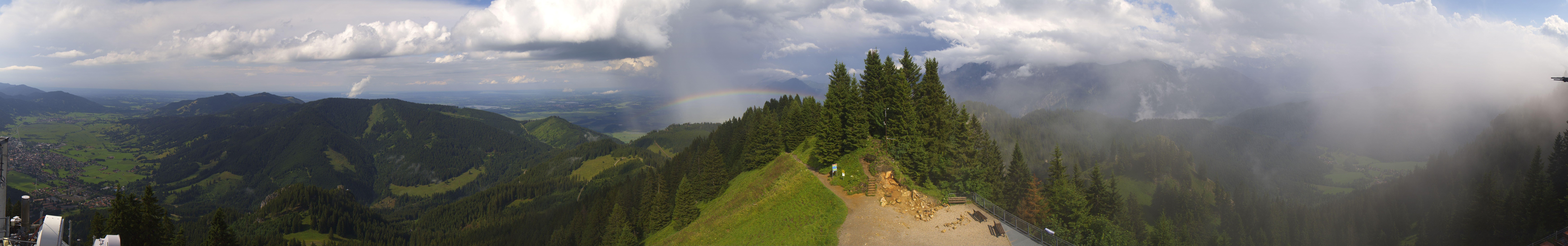 Archiv Foto Webcam Oberammergau - Laber Gipfel