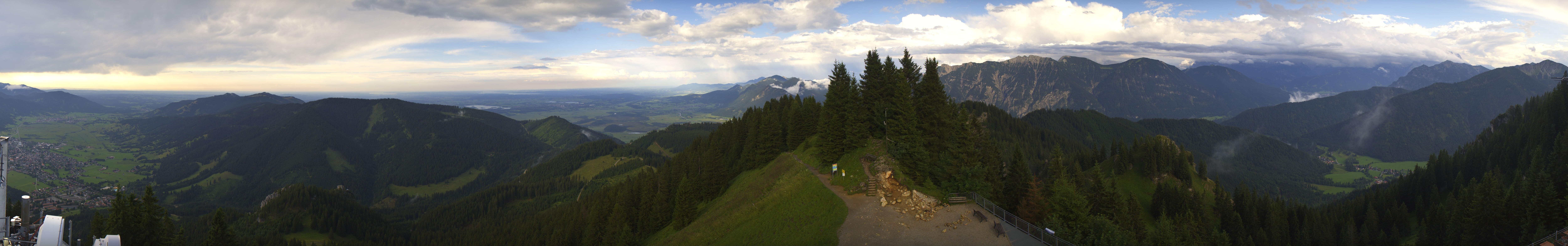 Archiv Foto Webcam Oberammergau - Laber Gipfel