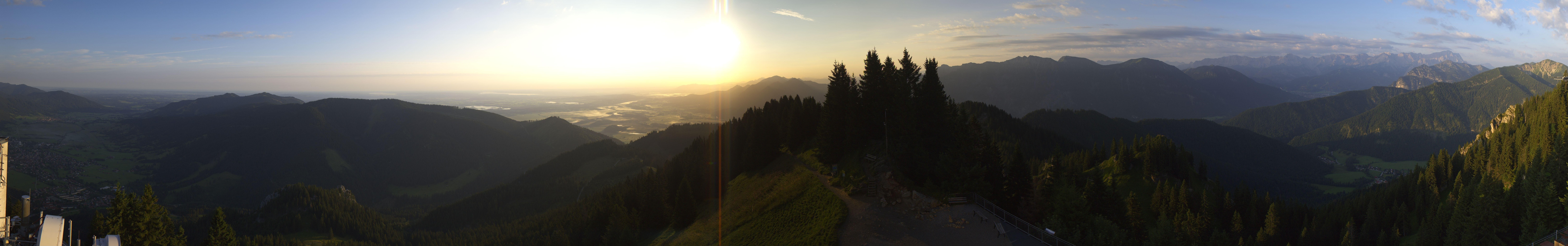 Archiv Foto Webcam Oberammergau - Laber Gipfel