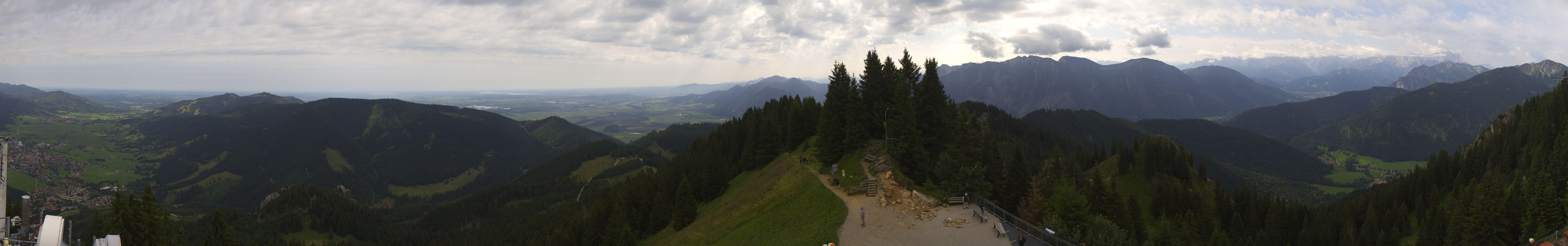 Archiv Foto Webcam Oberammergau - Laber Gipfel