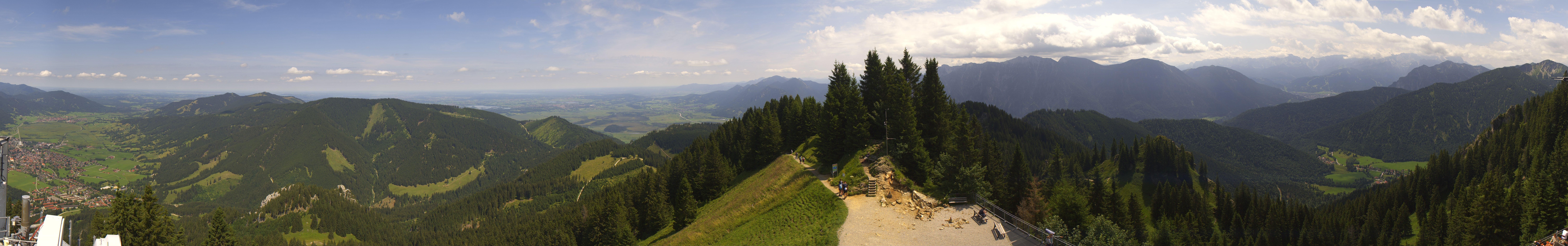 Archiv Foto Webcam Oberammergau - Laber Gipfel