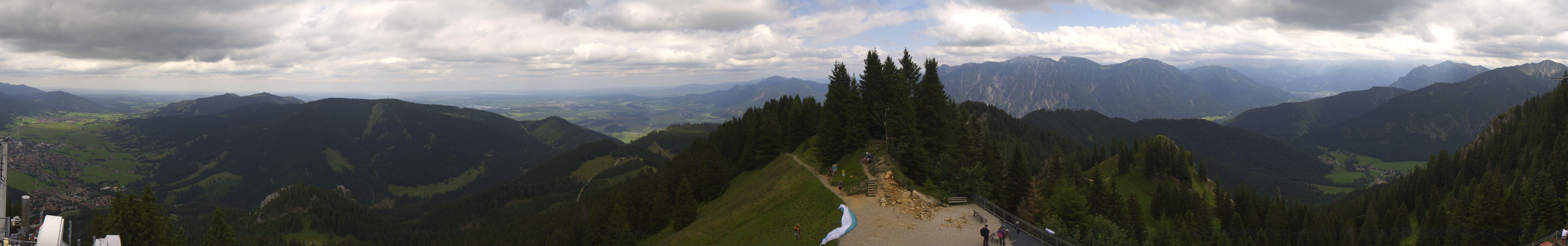 Archiv Foto Webcam Oberammergau - Laber Gipfel