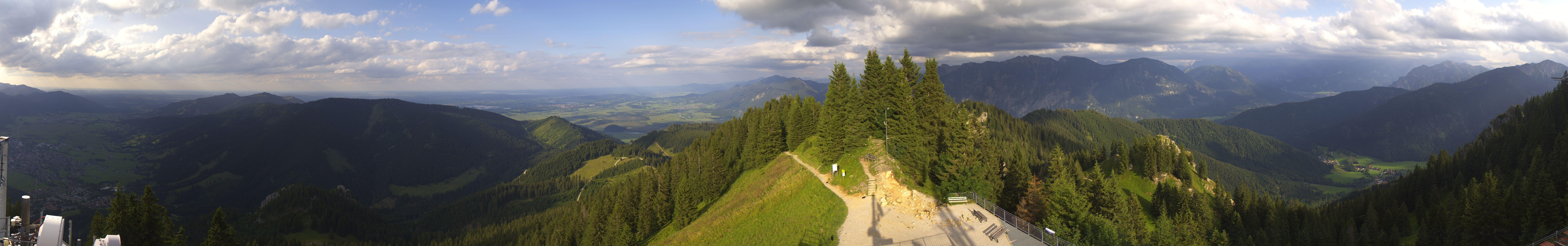 Archiv Foto Webcam Oberammergau - Laber Gipfel