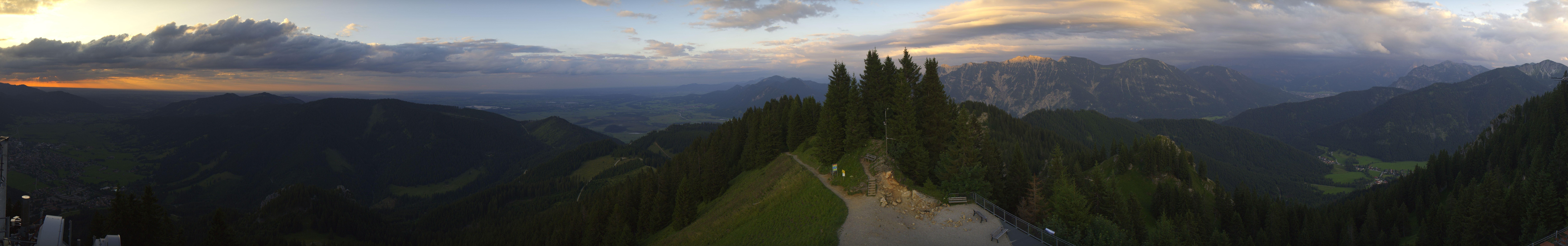 Archiv Foto Webcam Oberammergau - Laber Gipfel