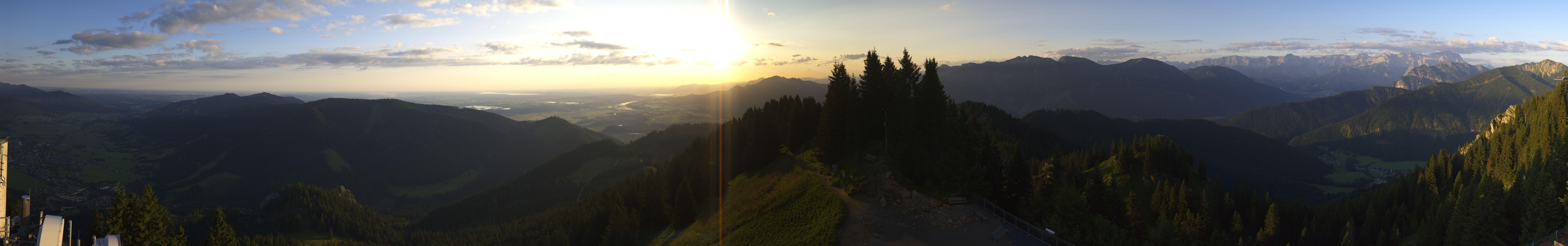 Archiv Foto Webcam Oberammergau - Laber Gipfel