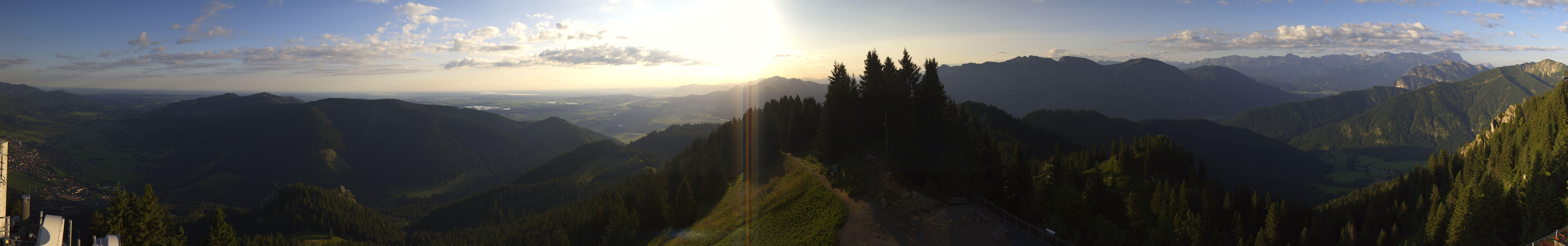 Archiv Foto Webcam Oberammergau - Laber Gipfel